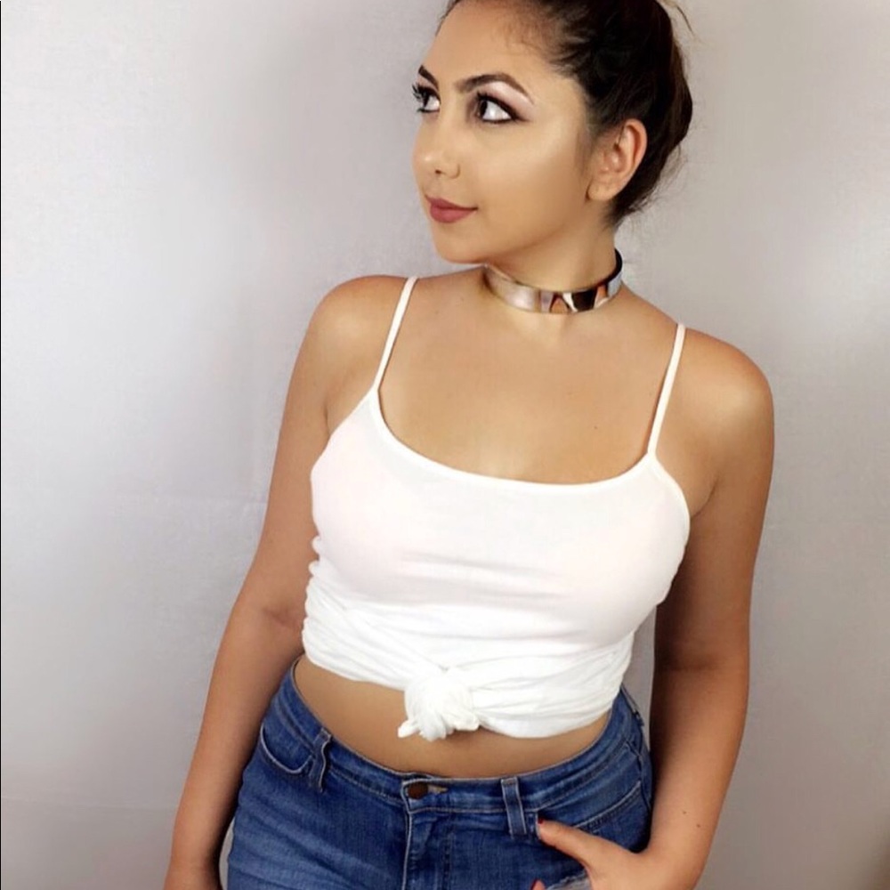 Silver choker
